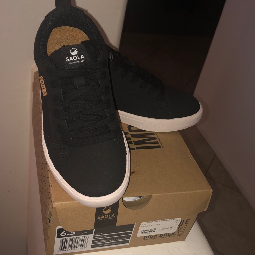 Birkenstock canvas tennis shoes